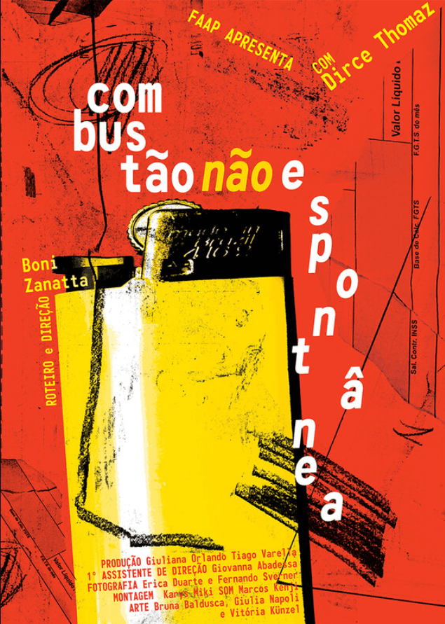 Non-spontaneous combustion (Combustão Não Espontânea) poster