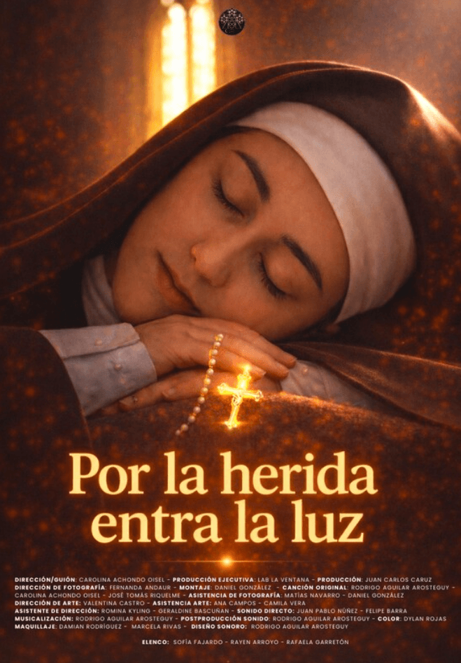 Through the Wound Enters the Light (Por la herida entra la luz) poster